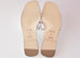 Hermes Womens White Oran Sandal Slipper 37 Shoes - New - MAISON de LUXE - 4