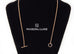 Hermes Rose Gold Echappee PM Pendant Necklace