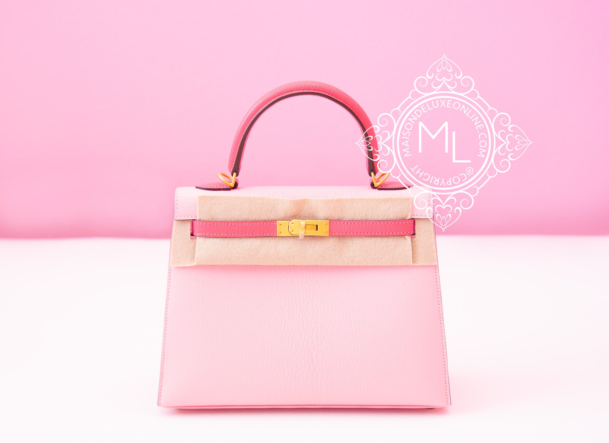 Hermes sakura pink kelly Clearance