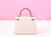 Hermes Craie Etoupe HSS Sellier Epsom Kelly 25 Handbag