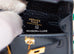 Hermes Noir Black Mini Kelly Twilly Bag Charm
