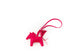Hermes Rose Mexico Grigri Rodeo Horse Bag Charm PM