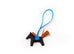 Hermes Noir Bleu Zanzibar Grigri Rodeo Horse Bag Charm PM