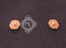 Hermes Rose Gold Chaîne d'Ancre Earring Studs