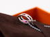 Hermes Rose Dragee Pink Pop H Pendant Necklace