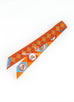 Hermes Orange Colliers et Chiens Twilly