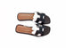 Hermes Women's Black Oran Sandal Slipper 39 Shoes