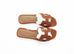 Hermes Women's Gold Oran Sandal Slipper 39 Shoes