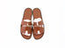 Hermes Men's Gold Brown Izmir Sandal 43.5 Shoes
