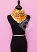 Hermes Yellow Twill Silk 90 cm Sea Surf and Fun Scarf