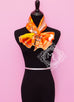Hermes Orange Twill Silk 90 cm Sea Surf and Fun Scarf