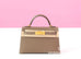 Hermes Etoupe GHW Epsom Mini Kelly II 20 cm