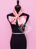 Hermes Pink Twill Silk 90 cm Sea Surf and Fun Scarf