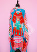 Hermes "Parures de Samourais" Pink Cashmere 140 GM Shawl Scarf