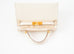 Hermes Mini Kelly II 20 Craie Epsom Gold Hardware