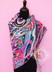 Hermes "De La Mer Au Ciel" Cashmere 140 GM Shawl Scarf