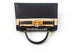 Hermes Noir Black Epsom Mini Kelly II 20 cm