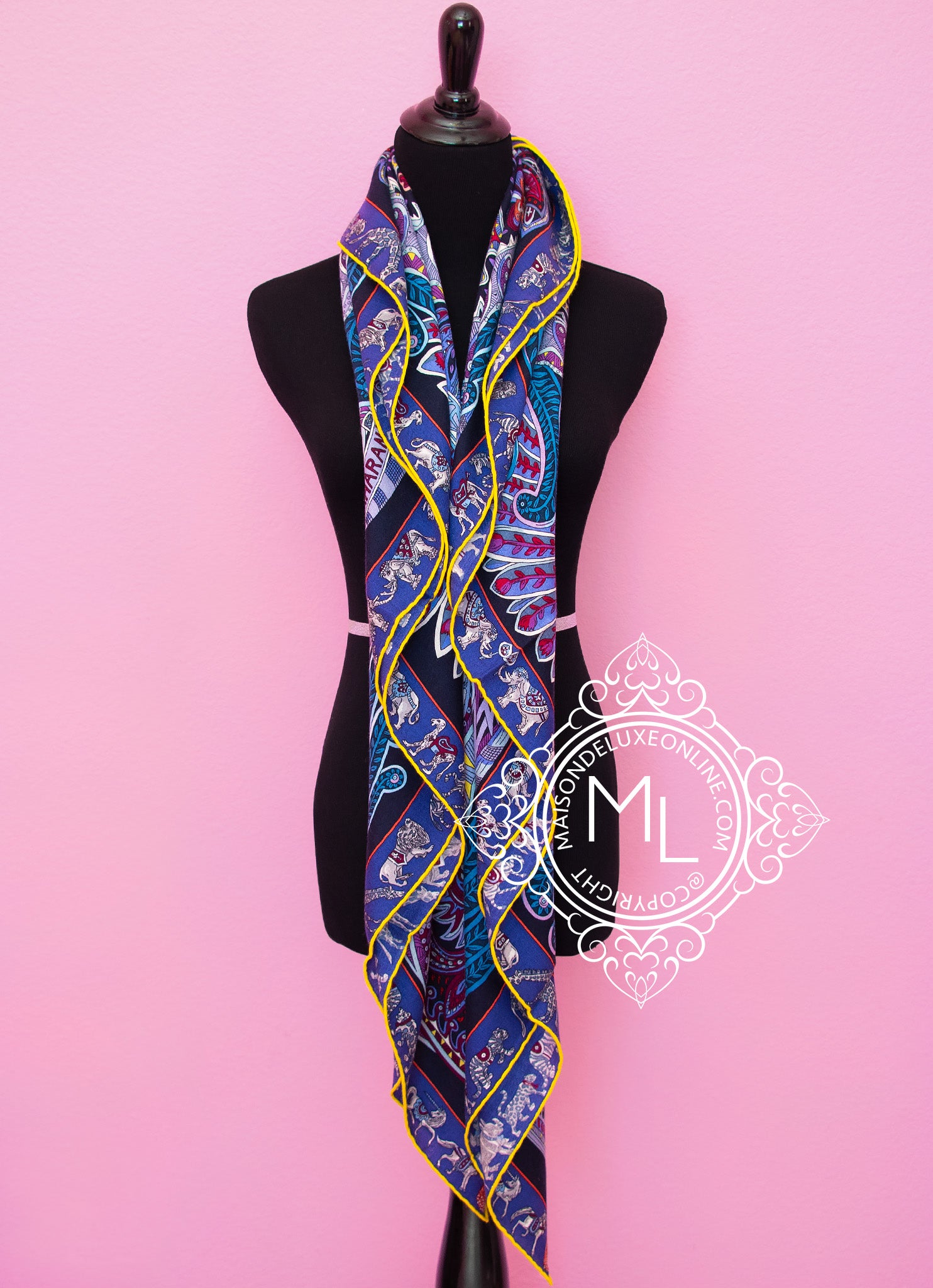 Buy Louis Vuitton Silk Scarf Online In India -  India