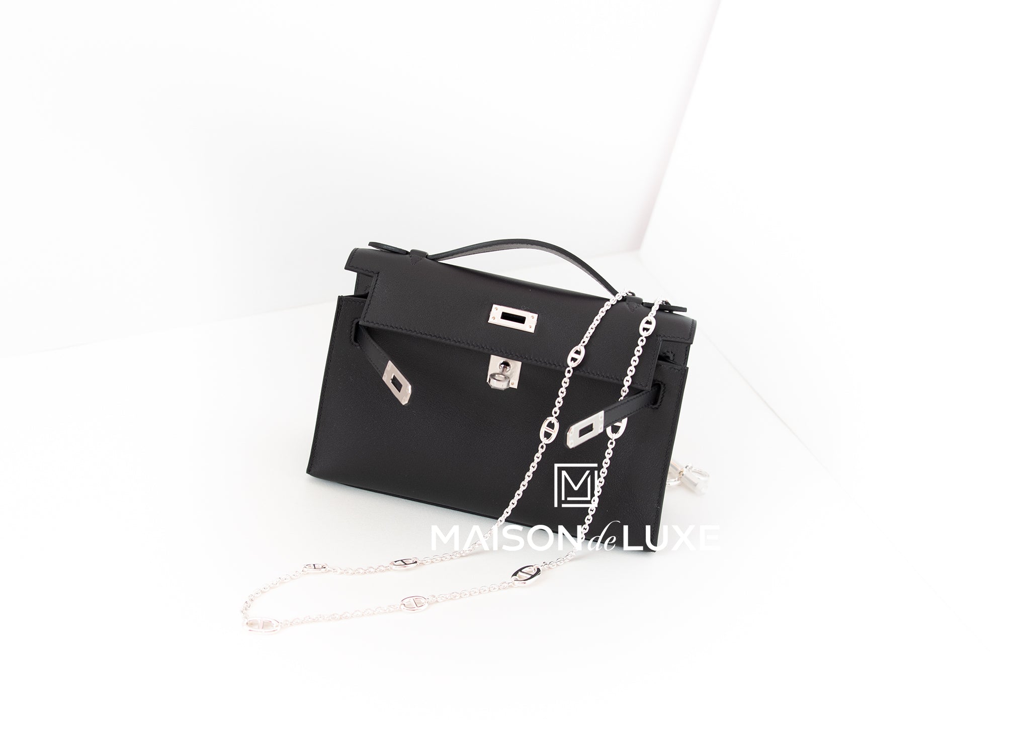 mini pochette black swift