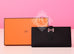 Hermes Noir Black Epsom Bearn Long Wallet Clutch
