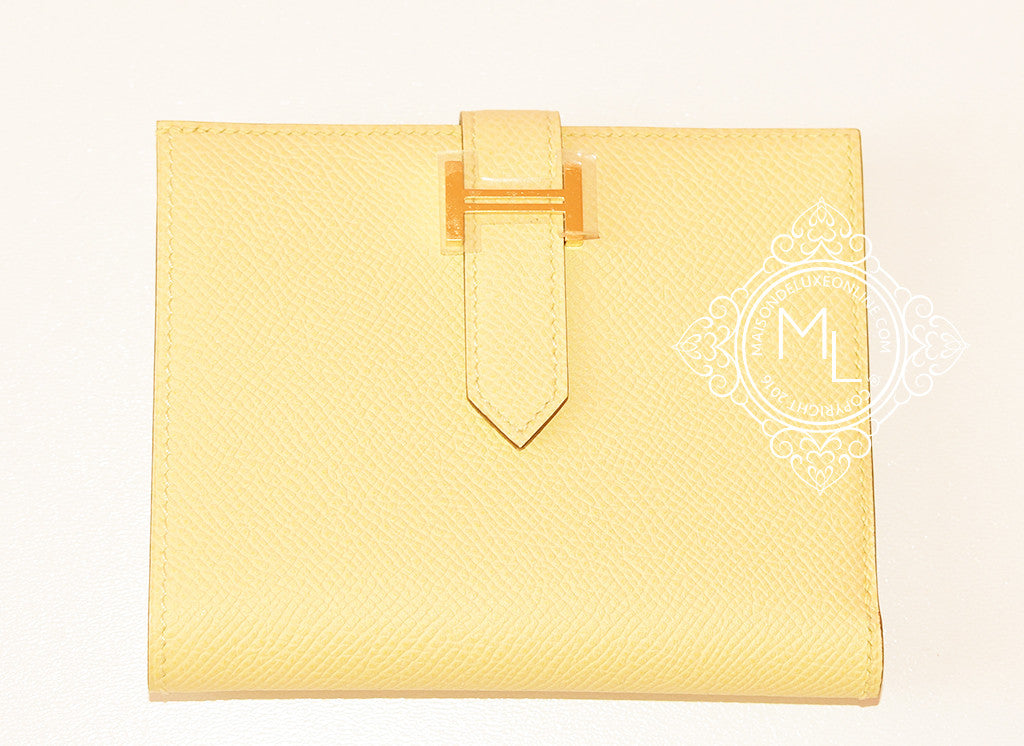 Hermes Bearn Compact Wallet Gold Epsom – ＬＯＶＥＬＯＴＳＬＵＸＵＲＹ