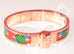 Hermes Balades Equestres Folk Enamel Bangle S