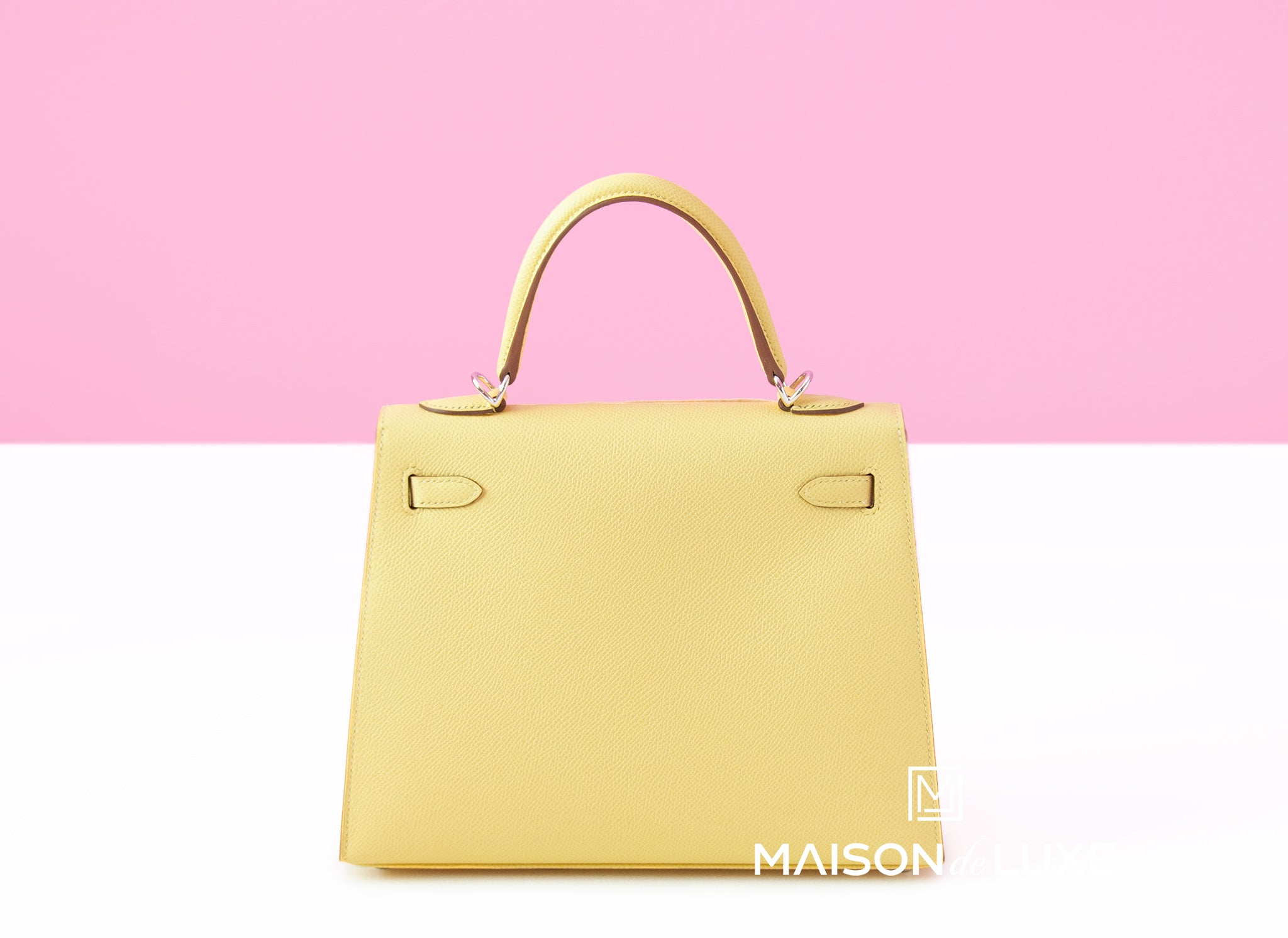 Hermes Kelly Pochette Jaune Poussin Hermes Jaune Poussin Yellow