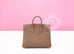 Hermes Etoupe Togo GHW Birkin 25 Handbag