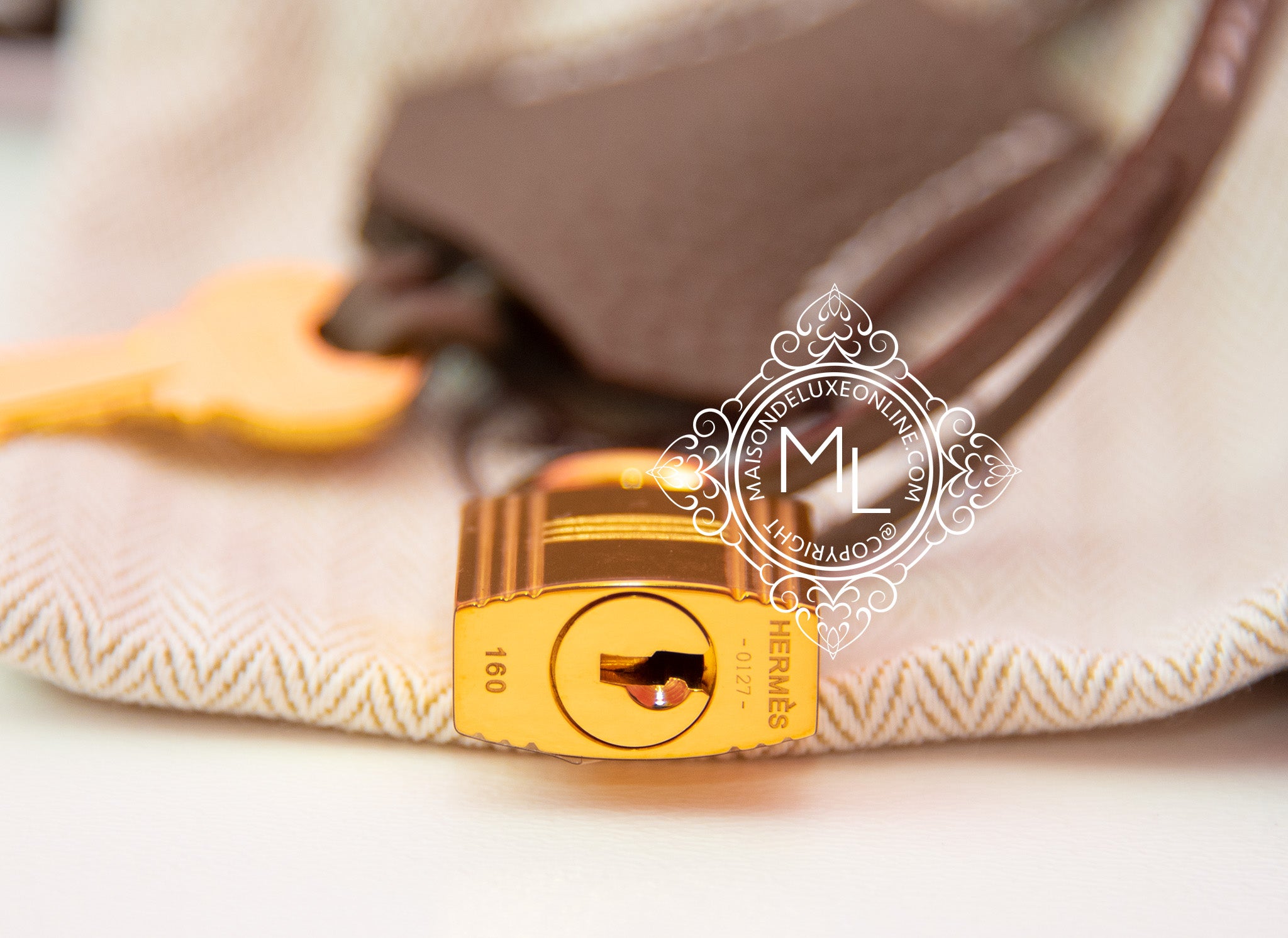 Hermes Kelly 25 Etoupe Togo Gold Hardware - Vendome Monte Carlo