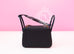 Hermes Black Clemence Lindy 26 Gold Hardware Handbag