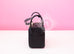 Hermes Black Clemence Lindy 26 Gold Hardware Handbag