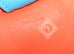 Hermes Orange Poppy Rodeo Bag Charm MM