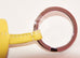 Hermes Soufre Yellow Carmen Keychain Bag Charm