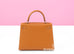 Hermes Kelly Sellier 25 Gold Brown Epsom - back