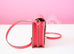 Hermes Roulis Mini 18 Rose Azalee Evergrain Handbag
