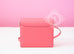 Hermes Roulis Mini 18 Rose Azalee Evergrain Handbag