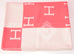 Hermes Baby Pink Wool Cashmere H Avalon Blanket