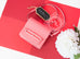 Hermes Roulis Mini 18 Rose Azalee Evergrain Handbag