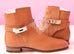 Hermes Womens Camel Néo Kelly Boots 37 Shoes