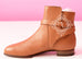 Hermes Womens Camel Néo Kelly Boots 37 Shoes