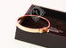 Hermes Rose Gold 4 Diamonds Kelly Bracelet SH