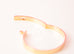 Hermes Rose Gold 4 Diamonds Kelly Bracelet SH