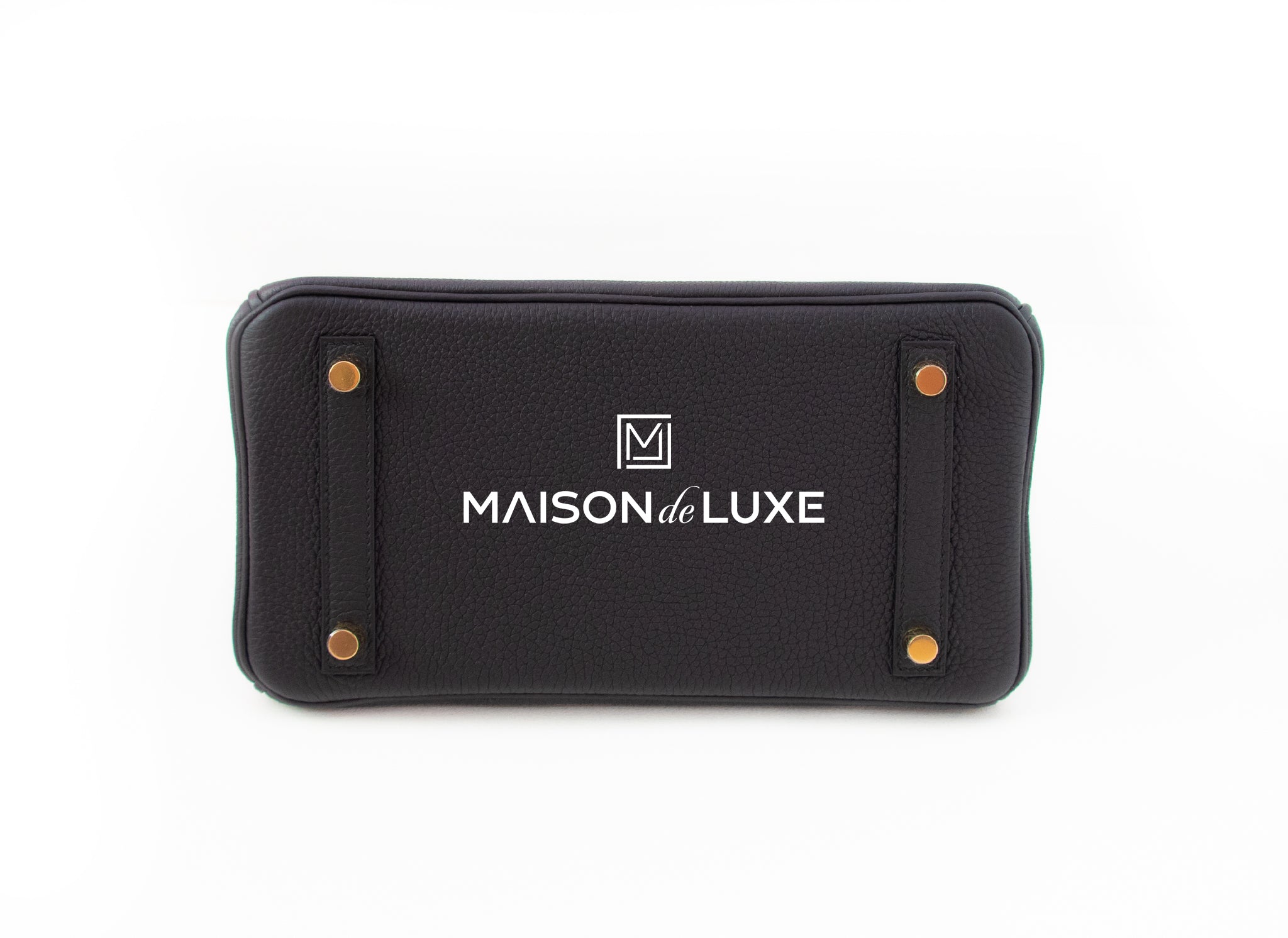 Hermes Black Noir Togo Gold Hardware Birkin 25 Handbag Bag Tote – MAISON de  LUXE