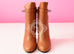 Hermes Womens Camel Joueuse Kelly Boots 37 Shoes