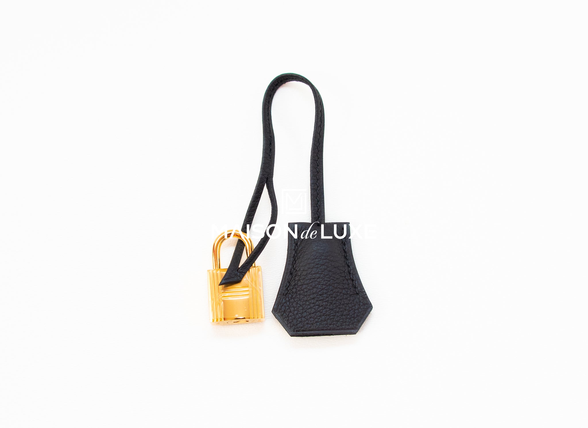 Hermès Kelly 25 Noir (Black) Togo Gold Hardware GHW — The French
