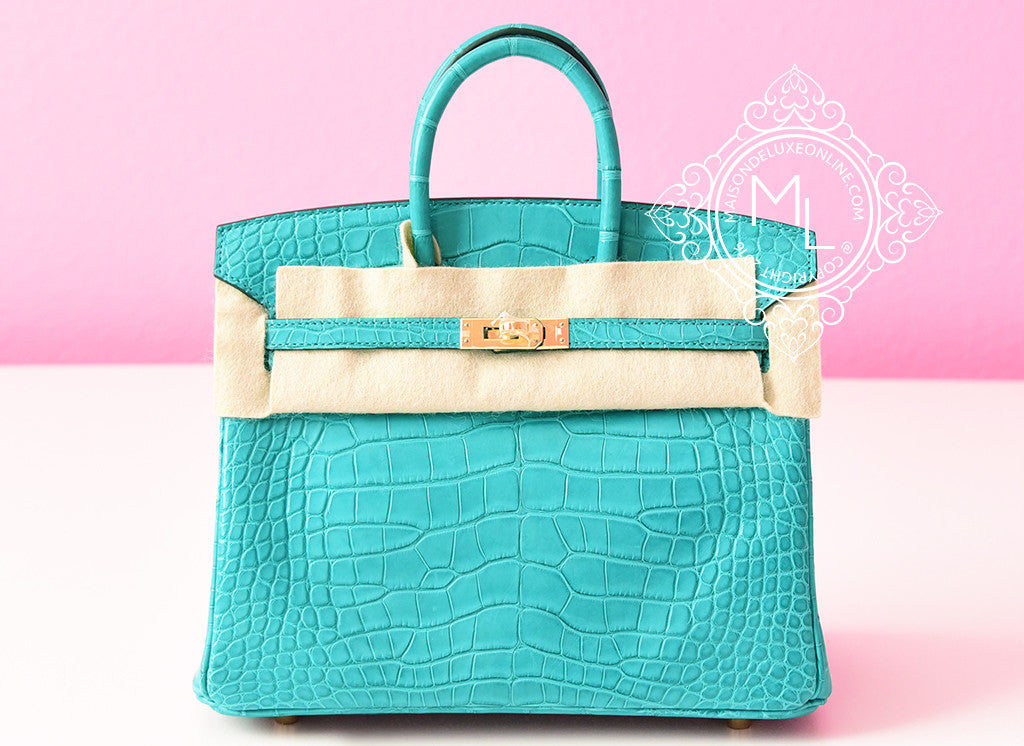 HERMES * 2012 BIRKIN 25 Blue Paon Veau Epsom – AMORE Vintage Tokyo