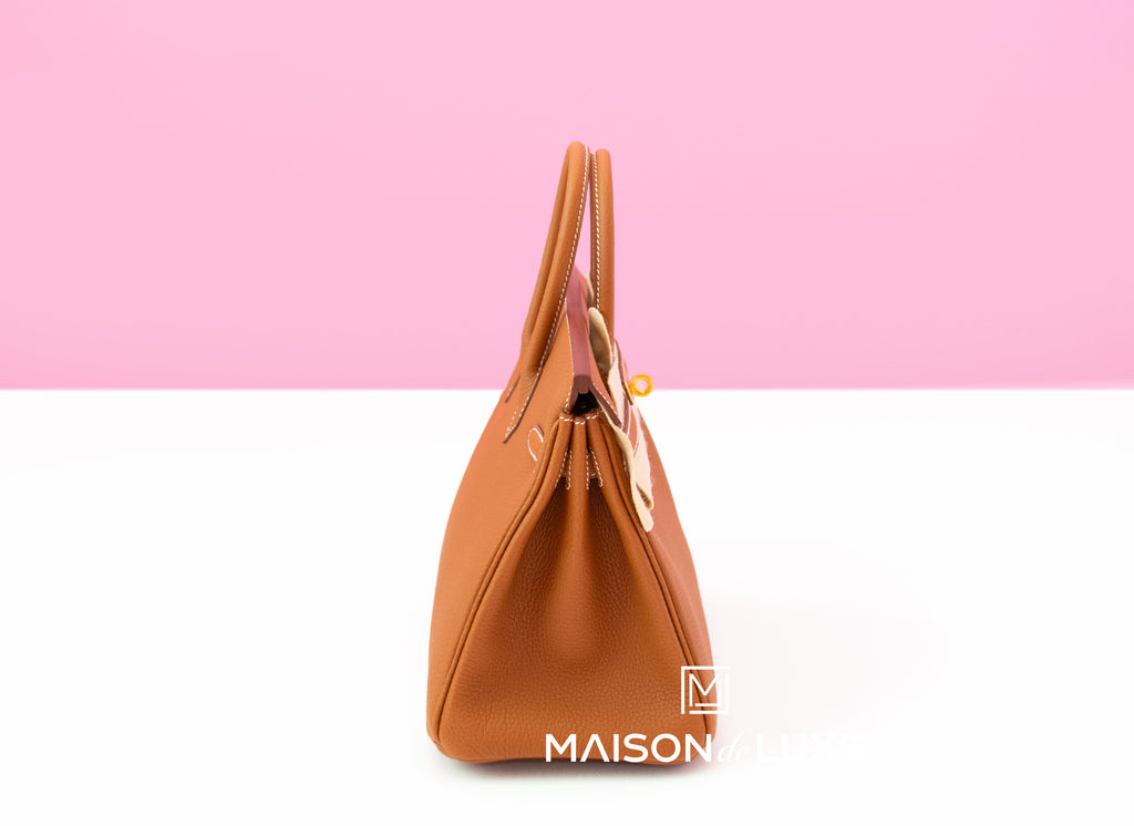 Hermès Birkin 25 Tyrien Pink Rose Tyrien Epsom with Gold Hardware - Bags -  Kabinet Privé