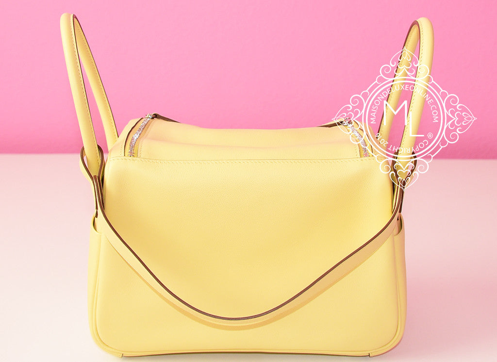 Hermes Lindy Bag Clemence 26 Yellow 2116791