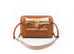 Hermes Gold Brown Clemence Lindy 26 Handbag