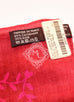 Hermes "Aux Portes du Palais" Framboise Rose Mauve Cashmere 140 GM Shawl